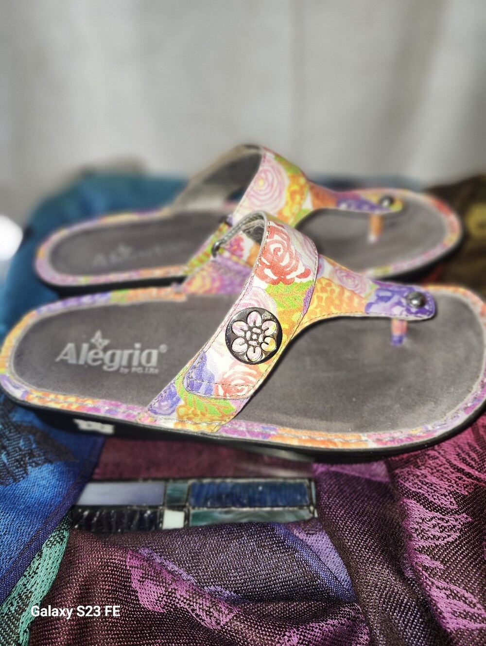 Alegria 'Carina' Rocker Sandals Size 37